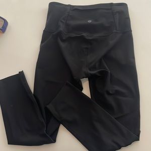 LuluLemon Black Crop Leggings